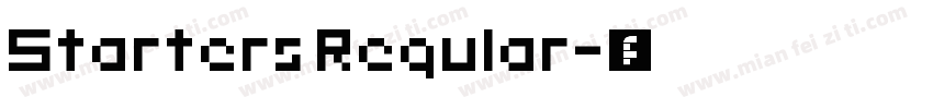 Starters Regular字体转换